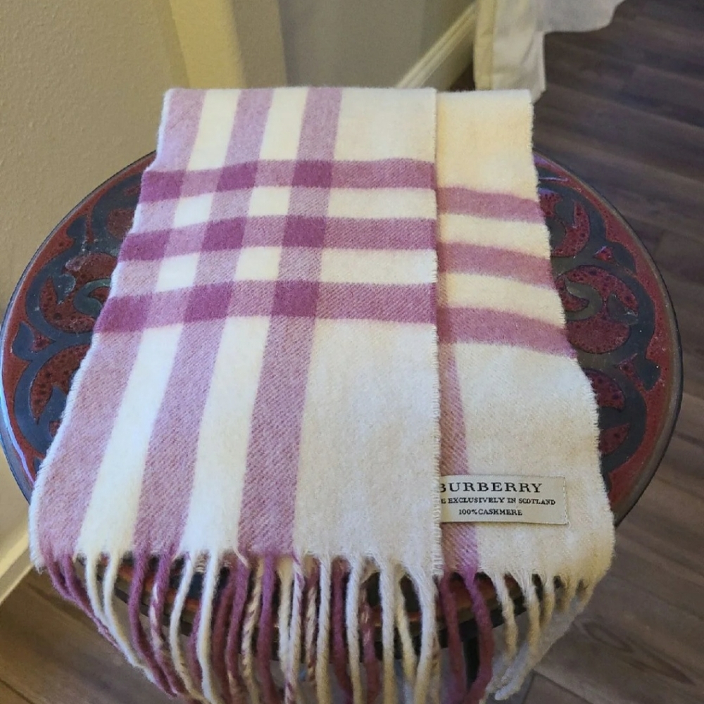 Burberry Cashmere Scarf